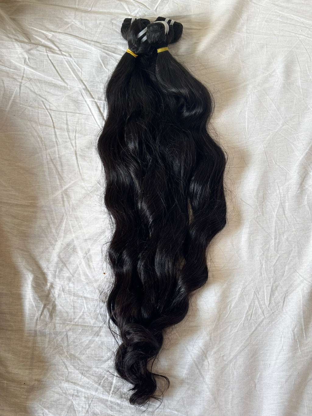 Tissage Raw Hair Vietnamien — Naturellement Ondulé 1B