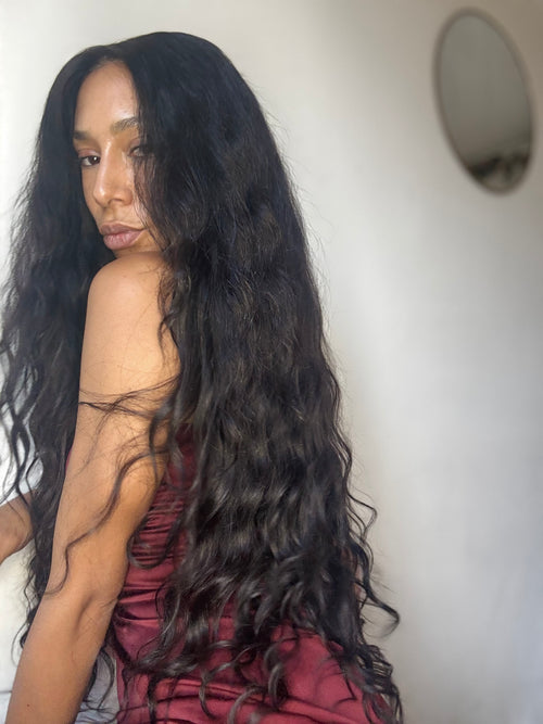 4 paquets 26 pouces naturellement ondulé avec closure 24 pouces