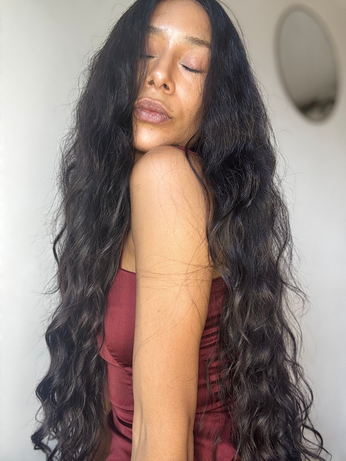 Tissage Raw Hair Vietnamien ondulations naturelles  — Prestige · Donneuse unique · Brun 1B