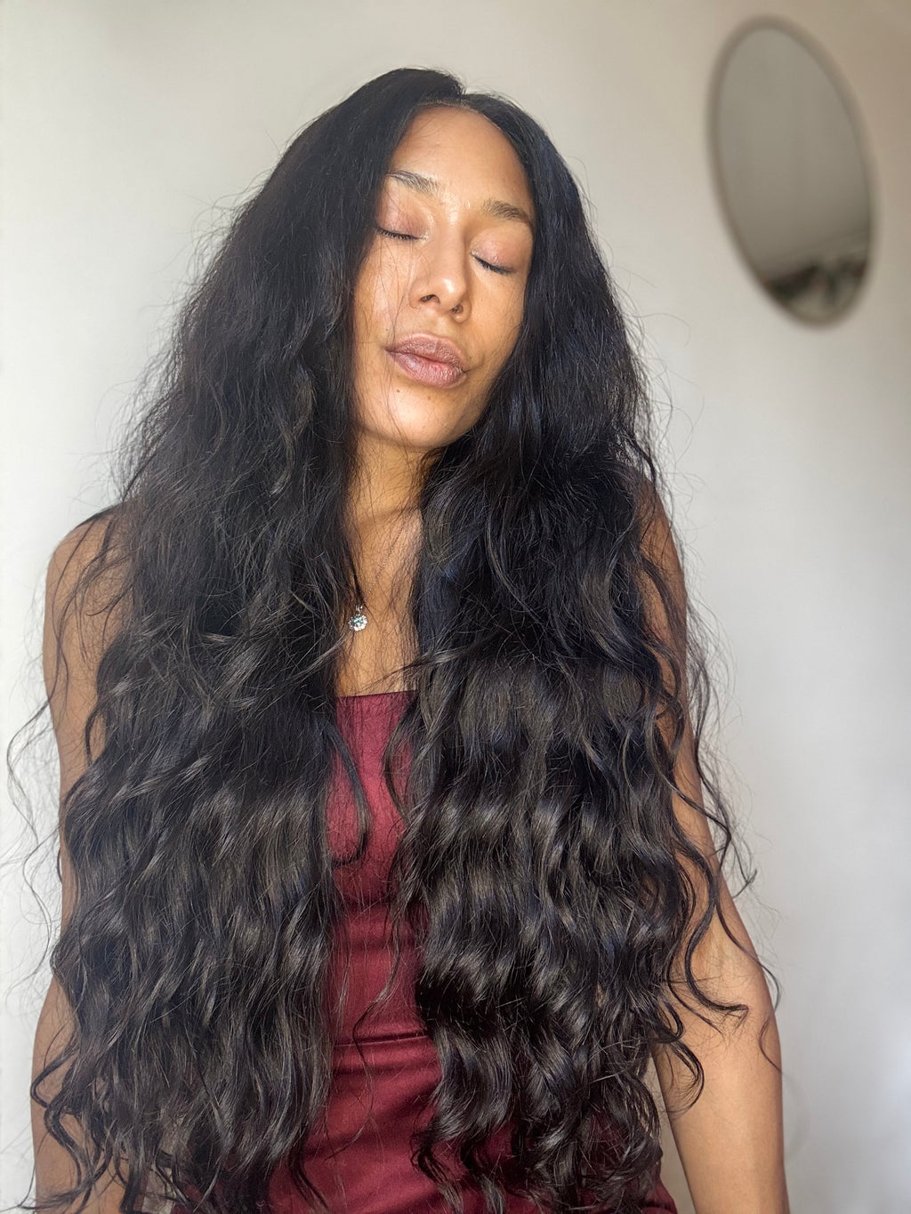 Tissage Raw Hair Vietnamien ondulations naturelles  — Prestige · Donneuse unique · Brun 1B