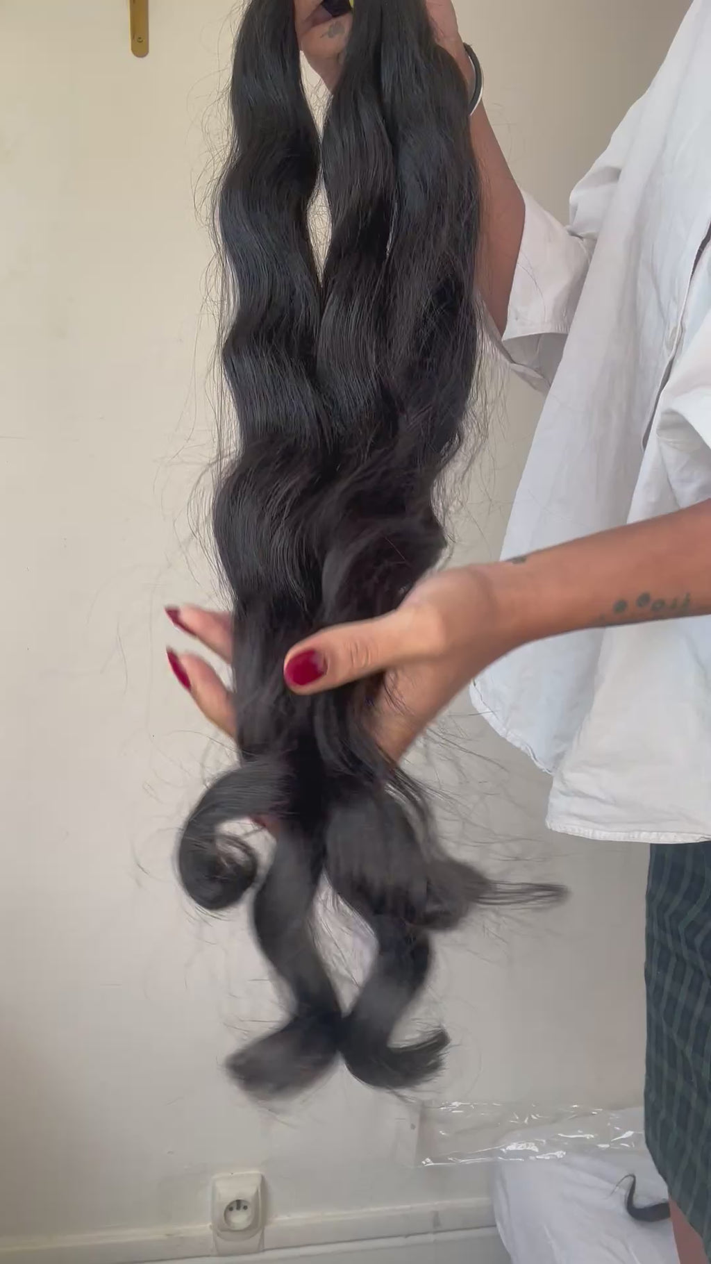 Raw hair- Ondulé - 26 pouces 1B 